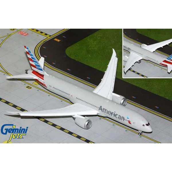 Gemini Jets American Airlines Boeing 787-9 Flaps Down Diecast - N836AA - 1/200