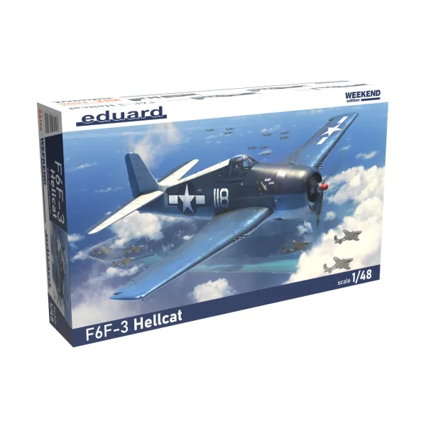 F6F-3 Hellcat Weekend Edition 1:48 Plastic Kit