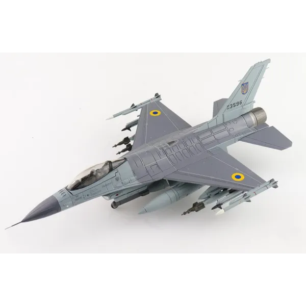 F-16AM Ukraine Air Force UA23-3596 August2024 With Pids System Diecast - 1/72
