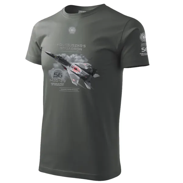 MIG-29 Kosciuszkoo's Squadron #56 T-Shirt