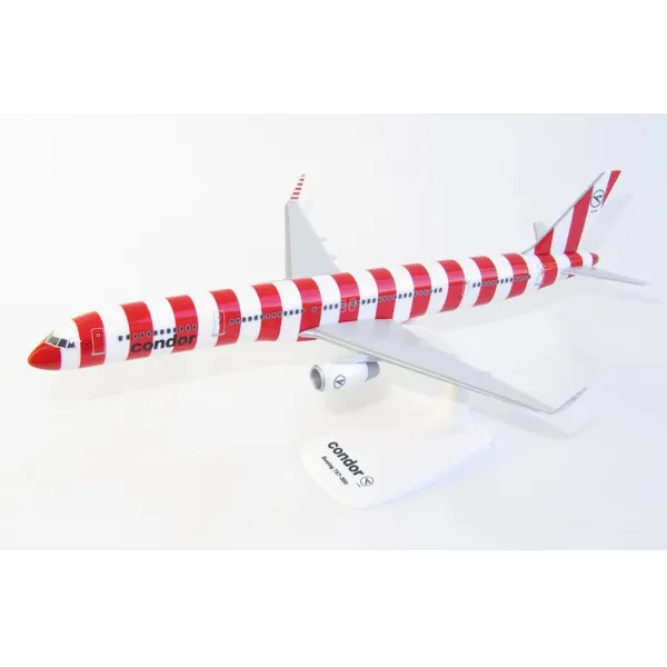 Condor Boeing 757-300 Passion Red Stripe Plastic Model - 1/200