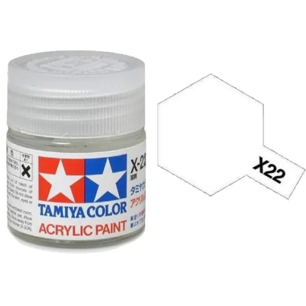 Tamiya X-22 Clear Gloss Acrylic Paint 10ml