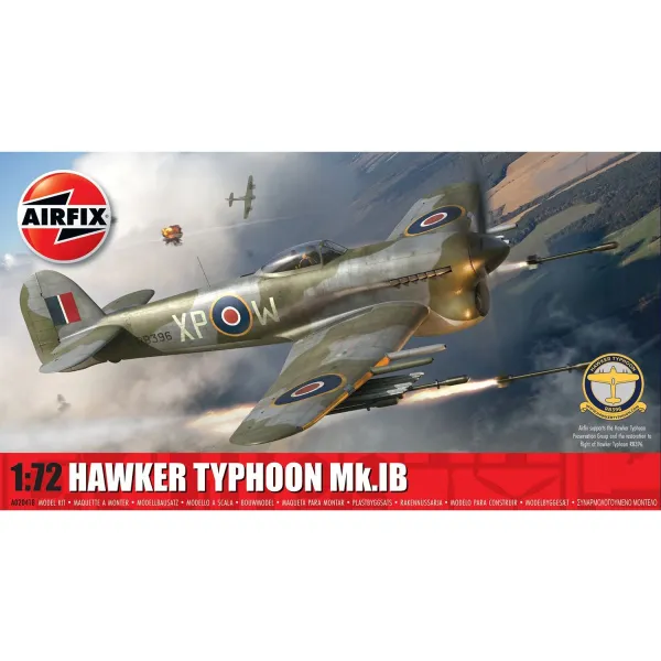 Airfix Hawker Typhoon Mk.IB 1:72 Plastic Kit