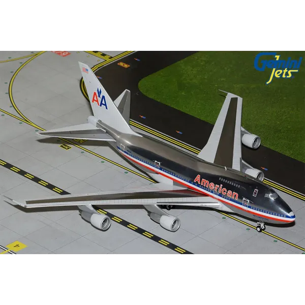Gemini Jets American Airlines Boeing 747SP "747 Luxury Liner" Polished Livery Diecast - N601AA - 1/200