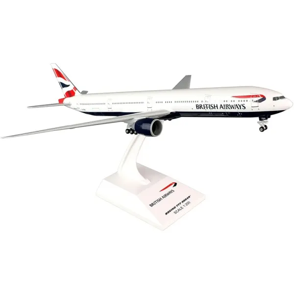 Skymarks British Airways Boeing 777-300ER Plastic Model - Scale 1:200