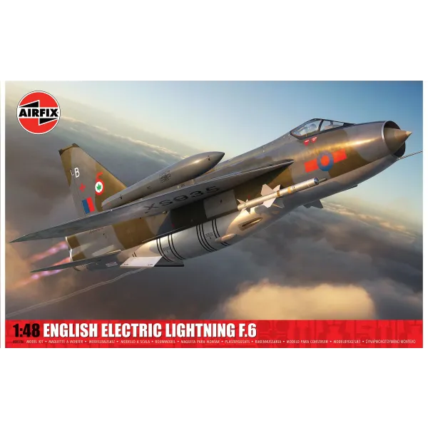 Airfix English Electric Lightning F.6 1:48 Plastic Kit