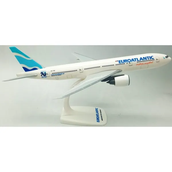 Euro Atlantic Boeing 777-200 Plastic Model - 1/200