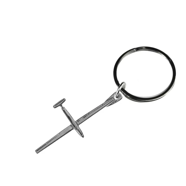 Glider Keyring - Pewter