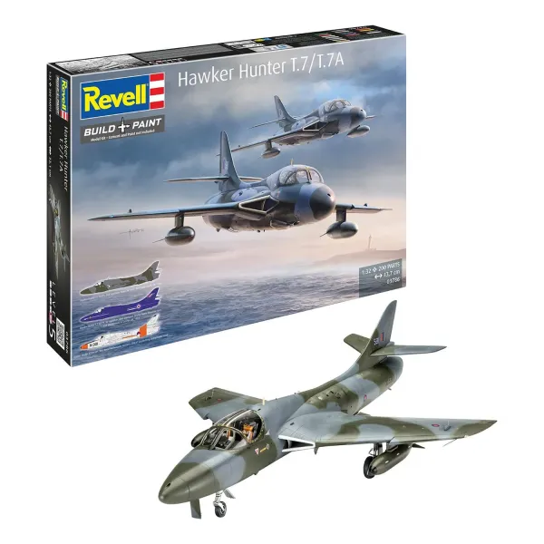 Revell Hawker Hunter T.7/T.7A 1:32 Plastic Kit