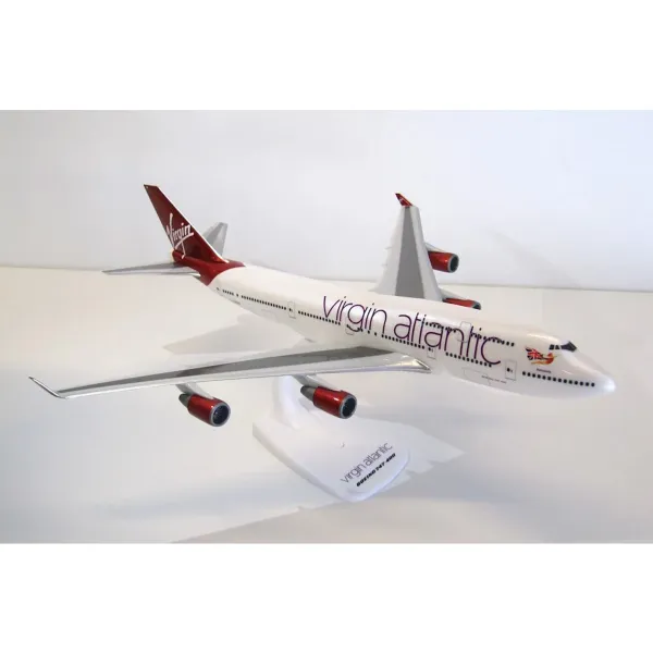 Virgin Atlantic Boeing 747-400 Plastic Model - 1/250
