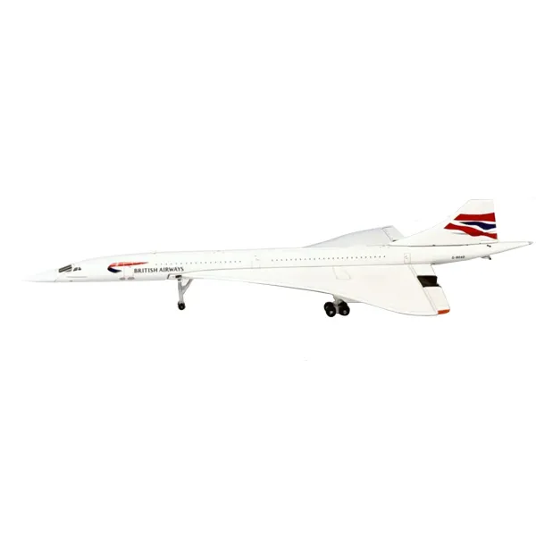 British Airways Concorde 'Chatham Livery' Diecast - G-BOAD - 1/400