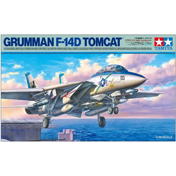 Tamiya Grumman F-14D Tomcat 1:48 Plastic Kit