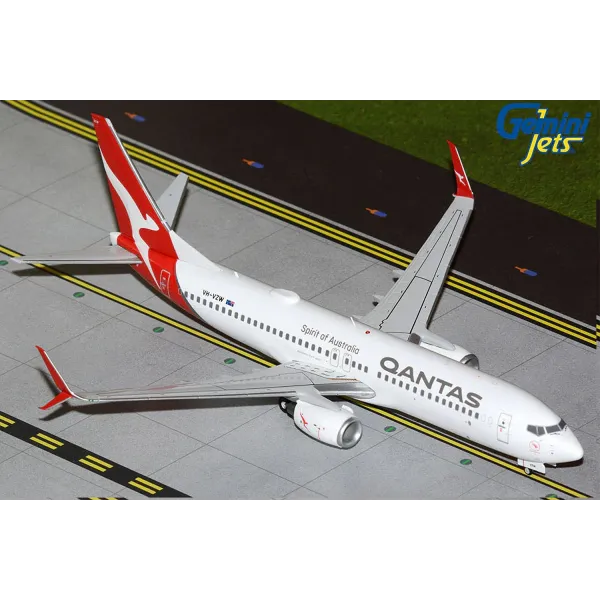 Gemini Jets Qantas Boeing B737-800S Diecast - VH-VZW - 1/200