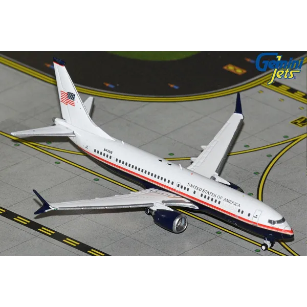 Gemini Jets USA Homeland Boeing B737 Max 8 BBJ Diecast N471US - 1/400