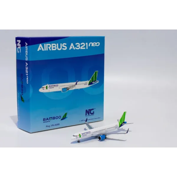 Bamboo Airways Airbus A321neo Diecast - VN-A589 - 1/400