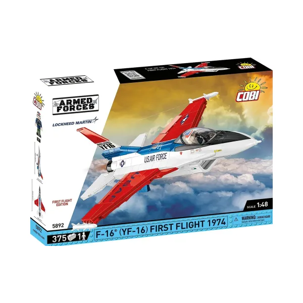 F-16 (YF-16) First Flight 1974 Brick Model Kit
