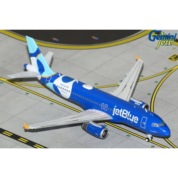 Gemini Jets JetBlue A320-200 "Forever Blue Livery" Diecast - N547JB - 1/400