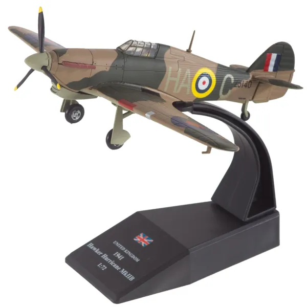 RAF Hurricane Mk.HB 1941 Diecast Model - Scale 1:72