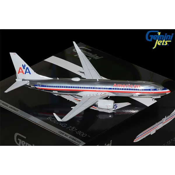 Gemini Jets American Airlines B737-800W Polished Diecast - N921NN - 1/100