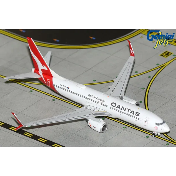 Gemini Jets Qantas Airways Boeing 737-800S Diecast - VH-VZW - 1/400