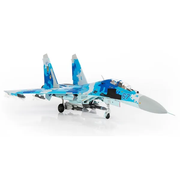 SU-27 Flanker Ukraine Air Force, 831st Tactical Aviation Brigade 2017 Diecast - 1/72