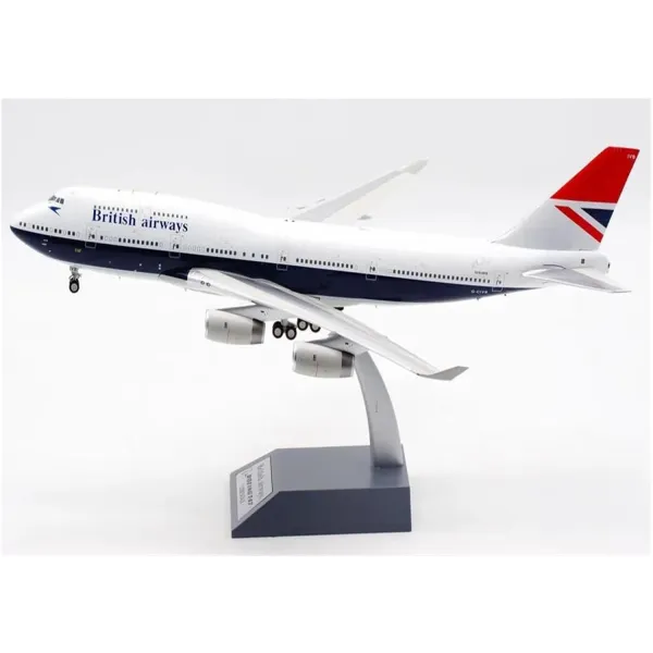 British Airways Boeing 747-400 - G-CIVB - Negus Livery - Diecast - 1/200
