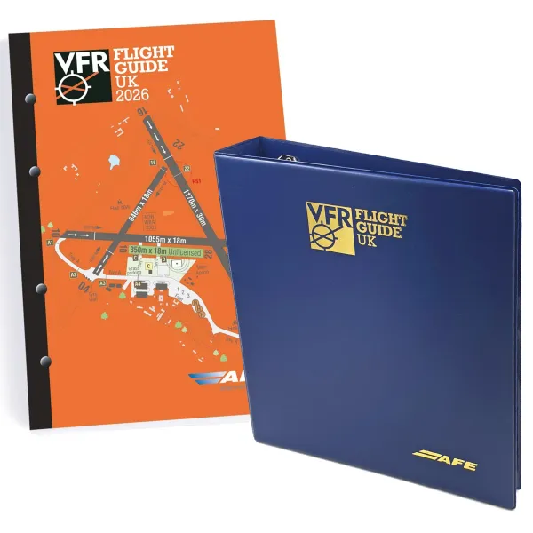 AFE 2026 UK Flight Guide Loose Leaf and Binder