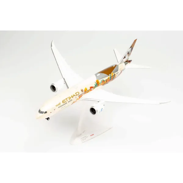 Etihad Boeing 787-9 "Choose Italy" Livery Plastic Model - A6-BLE - 1/200