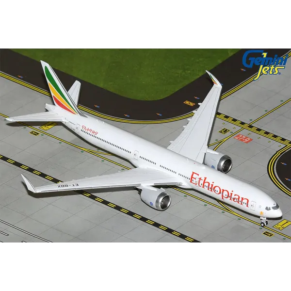 Gemini Jets Ethiopian Airlines B777-9 ET-BBX (folded-wings version) Diecast - ET-BBX - 1/400