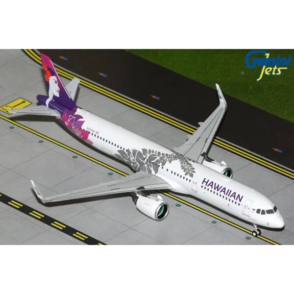 Gemini Jets Hawaiian Airlines Airbus A321 Neo Diecast - N209HA - 1/200