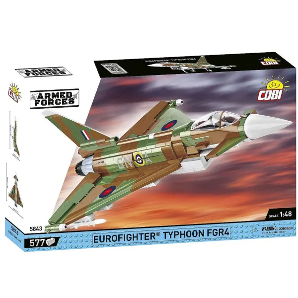 Eurofighter Typhoon FGR4 RAF Brick Model Kit