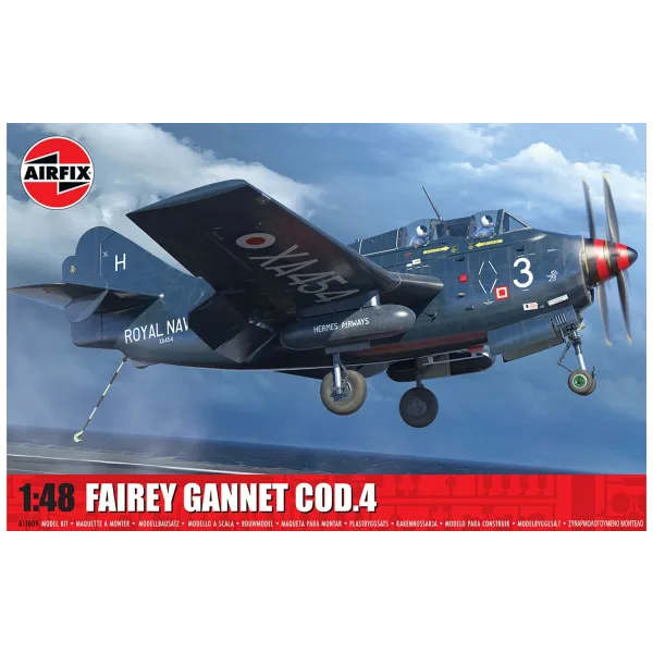 Airfix Fairey Gannet COD.4 1:48 Plastic Kit