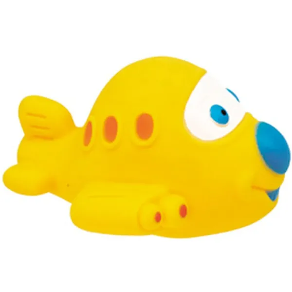 Yellow Plane Tub Bath Toy