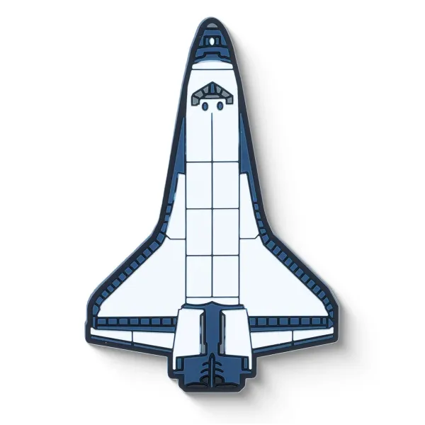 Space Shuttle Rubber Magnet