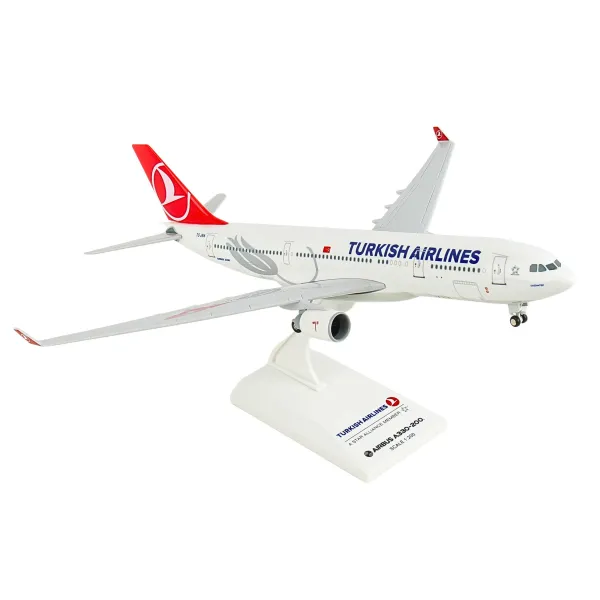 Skymarks Turkish Airlines Airbus A330-200 TC-JNA - Plastic Model - Scale 1:200Turkish Airlines Airbus A330-200 Plastic Model - Scale 1:200