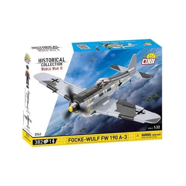 Focke Wulf FW 190 A-3 Brick Model Kit