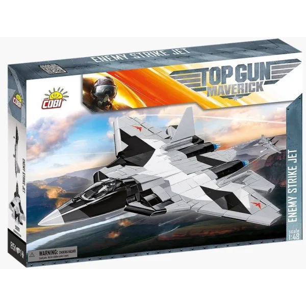 Top Gun Enemy Strike Jet Brick Model Kit