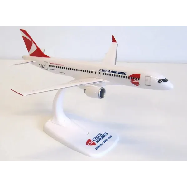 CSA Czech Airlines Airbus A320 Plastic Model - 1/200