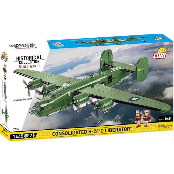 B-24D Liberator Brick Model Kit