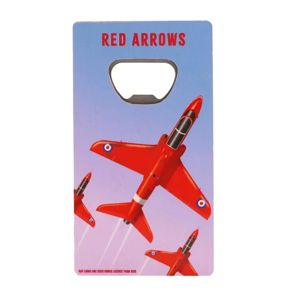 RAF Bottle Opener with Magnet - Red Arrows