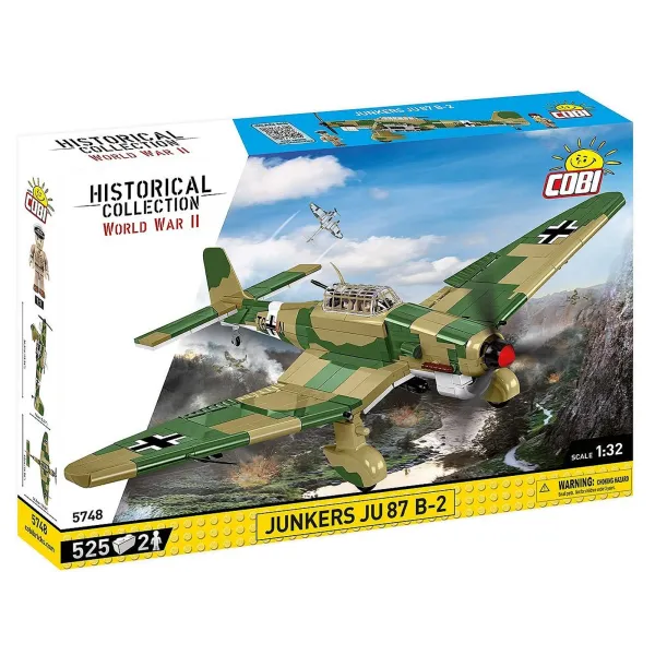 Junkers Ju-87 B-2 Tank Buster Brick Model Kit