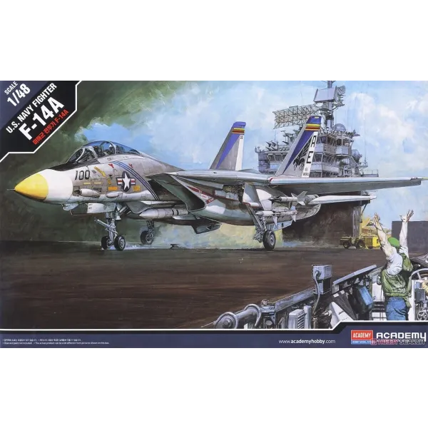 Academy F-14A Tomcat US Navy 1:48 Plastic Kit