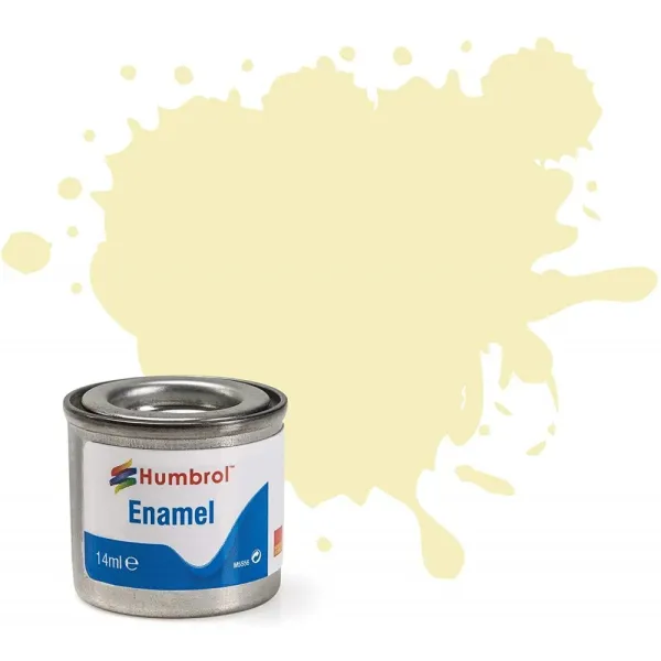 Humbrol No. 41 Ivory Gloss Enamel Paint 14ml