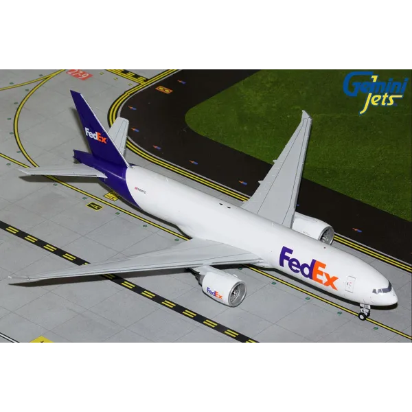 Gemini Jets Fed-Ex B777-200LRF - Revised Livery Diecast - N895FD  - 1/200