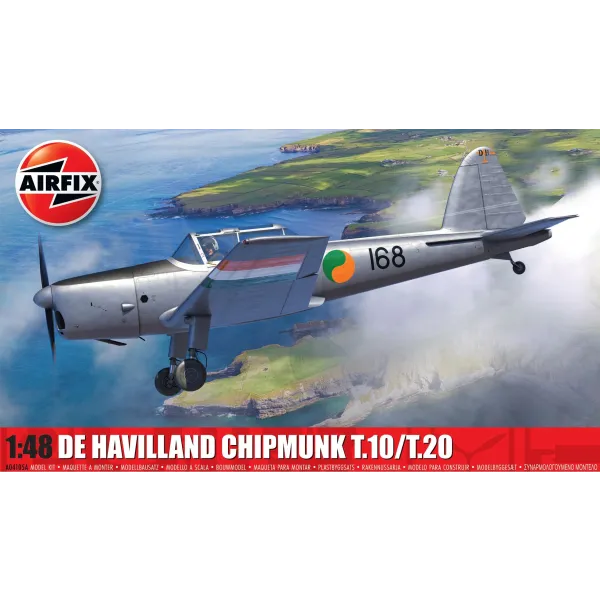 Airfix de Havilland Chipmunk T.10/T.20 1:48 Plastic Kit