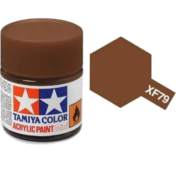 Tamiya XF-79 Lino Deck Brown Matt Acrylic Paint 10ml