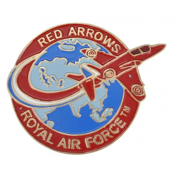 Red Arrows Embossed Tin Plaque