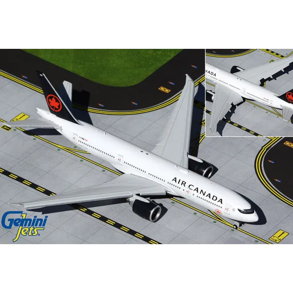 Gemini Jets Air Canada Boeing 777-200 Flaps Down Diecast - C-FNND - 1/400