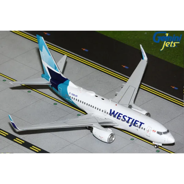 Gemini Jets Westjet Boeing 737-700W Diecast - C-GWJO - 1/200