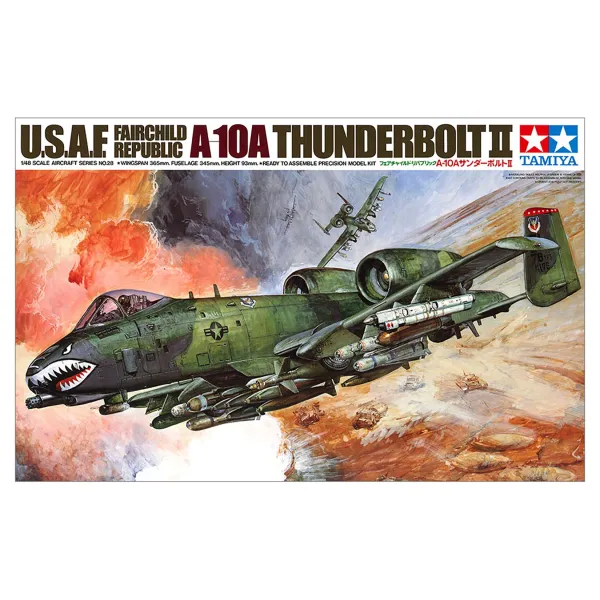 Tamiya A-10A Thunderbolt II - 1:48 Plastic Kit